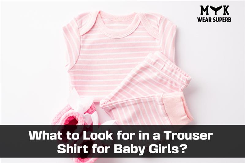 Trouser Shirt for Baby Girls
