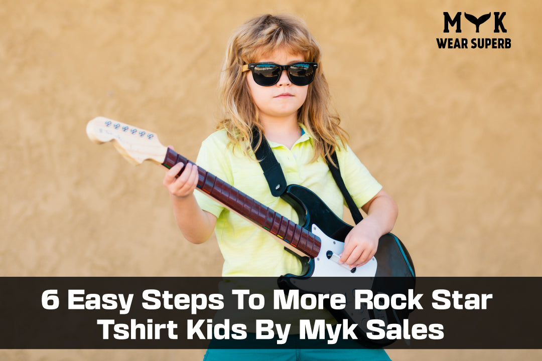 6 Easy Steps To More Rock Star Tshirt Kids By Myk Sales