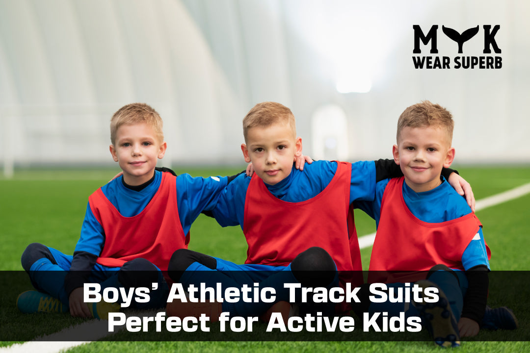 Boys Athletic Track Suits – Perfect for Active Kids