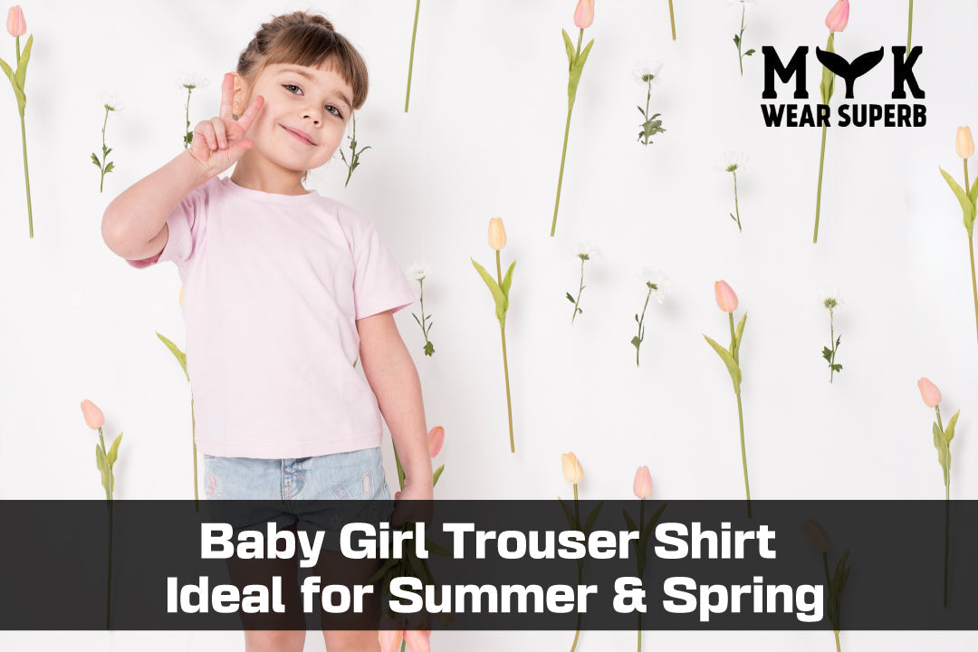Baby Girl Trouser Shirt – Ideal for Summer & Spring