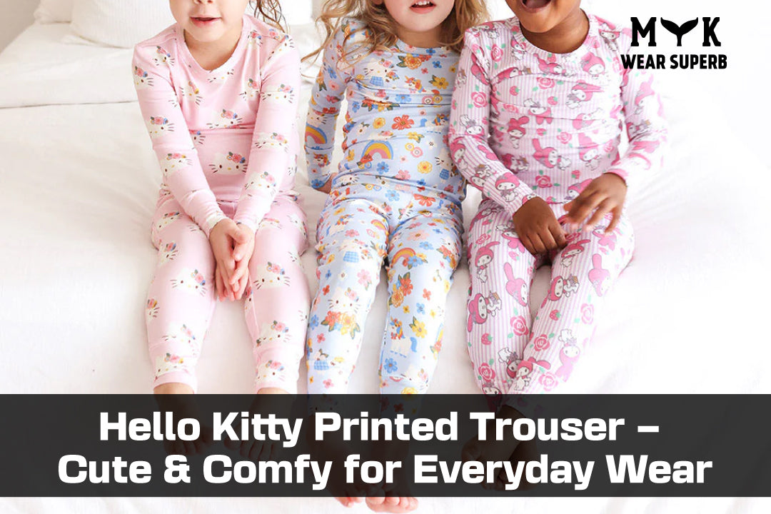 Hello Kitty Printed Trouser