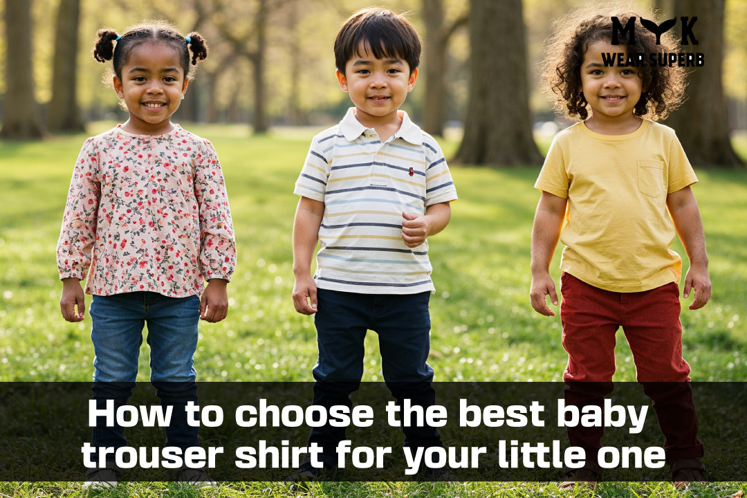 How to choose the best baby trouser shirt for your little one
