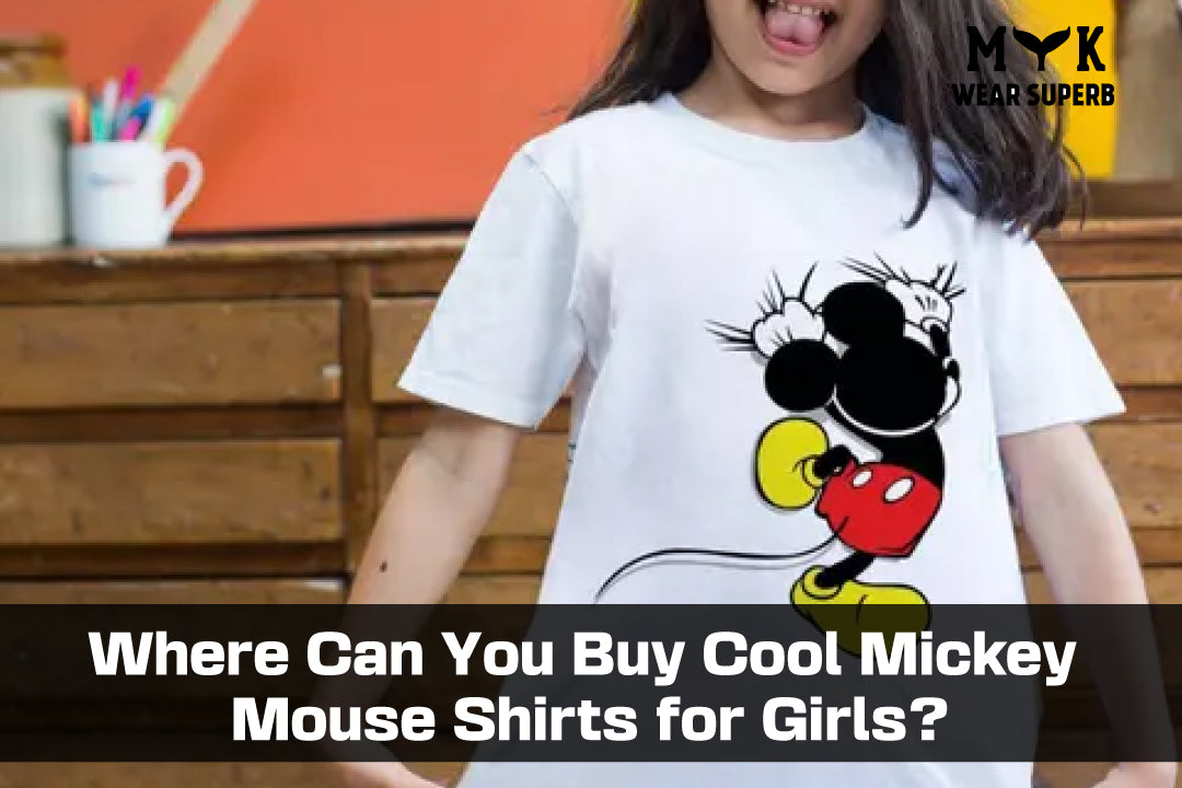 Where Can You Buy Cool Mickey Mouse Shirts for Girls?