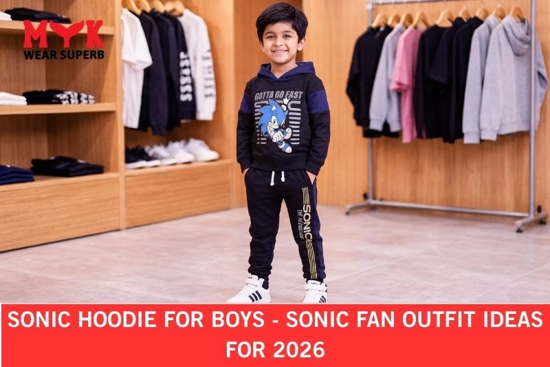 Sonic Hoodie for Boys