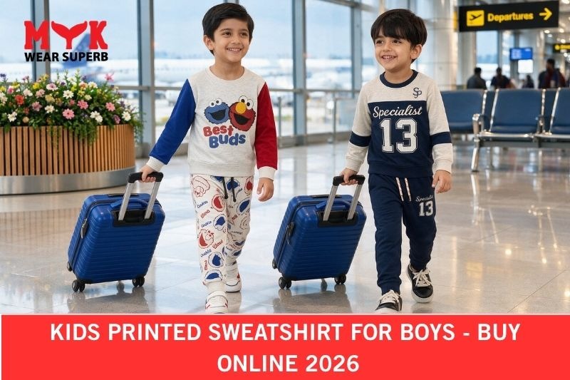 Kids Printed Sweatshirt for Boys