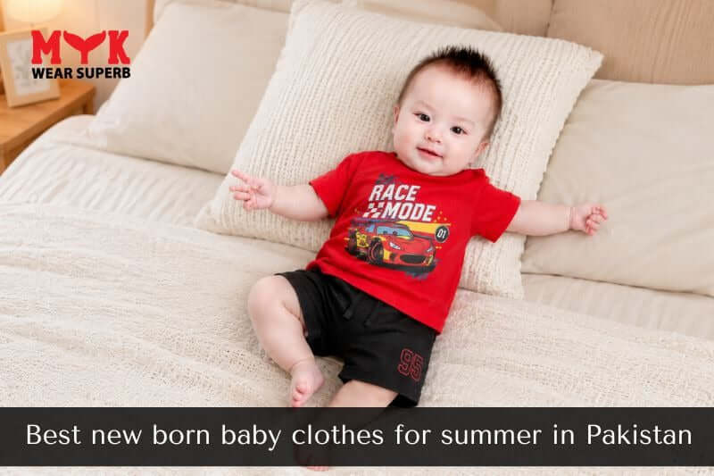 Best new born baby clothes for summer in Pakistan