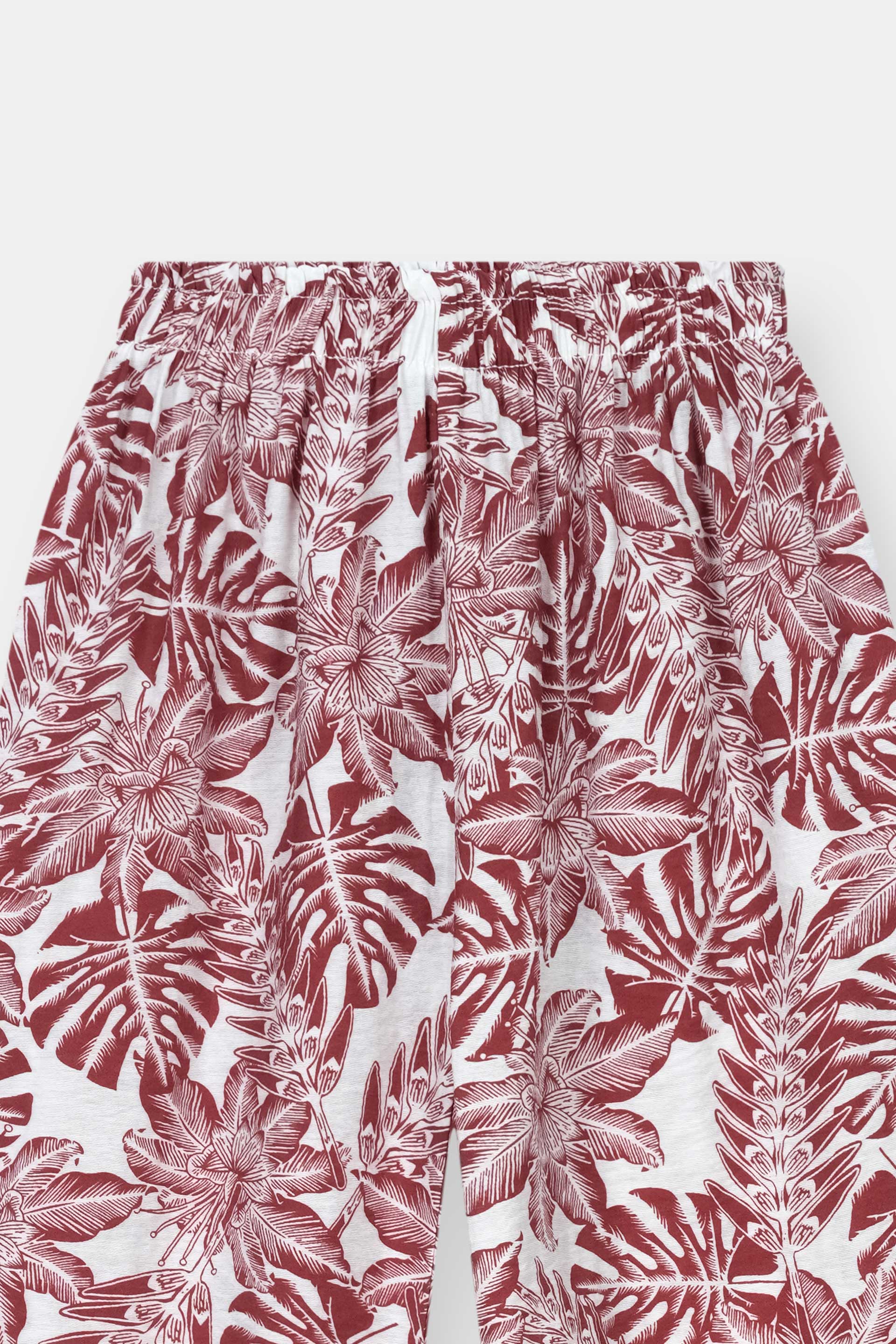 Tropical Leaf Print Summer Set - MYK_Fatimas