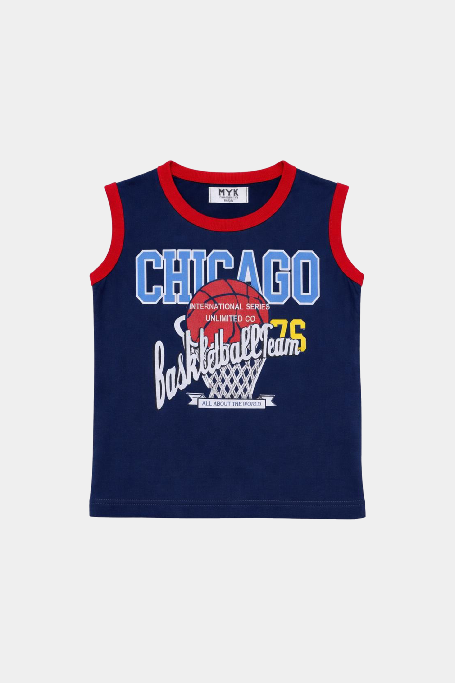 Chicago Basketball Sleeveless T-Shirt & Shorts Set - MYK_Fatimas