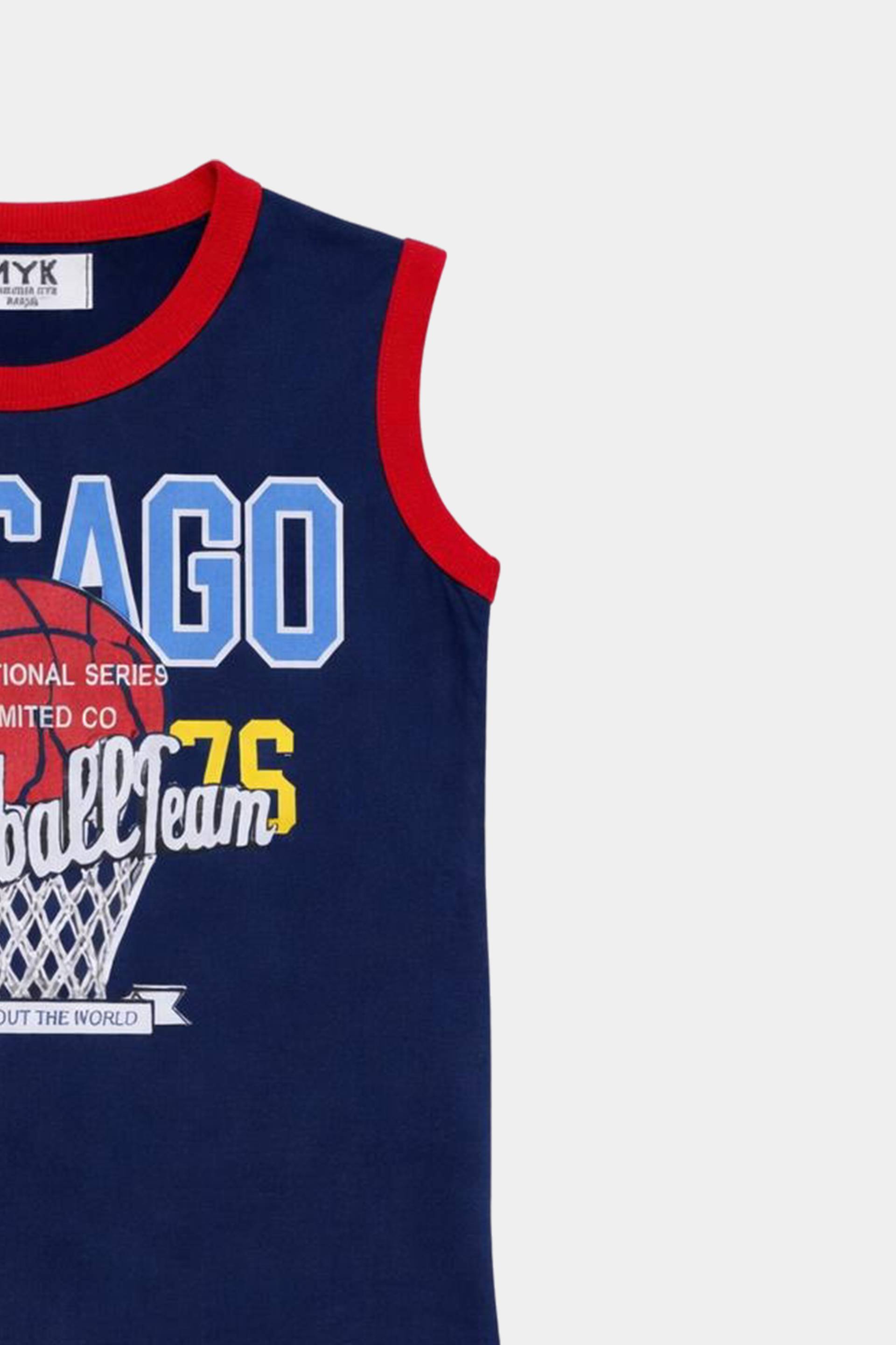 Chicago Basketball Sleeveless T-Shirt & Shorts Set - MYK_Fatimas
