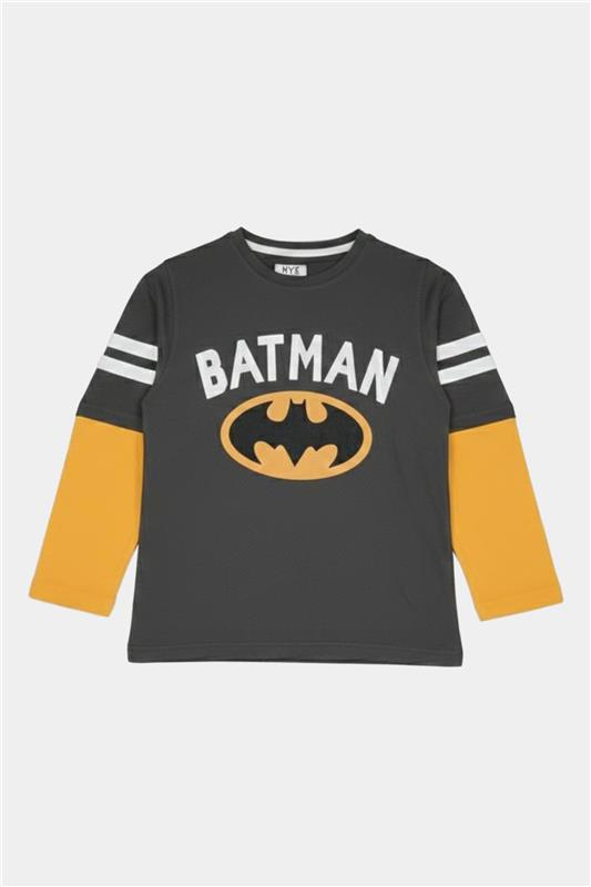 Batman Brown Kids 2 Piece Outfit – Long Sleeve Shirt & Trouser Set - MYK_Fatimas
