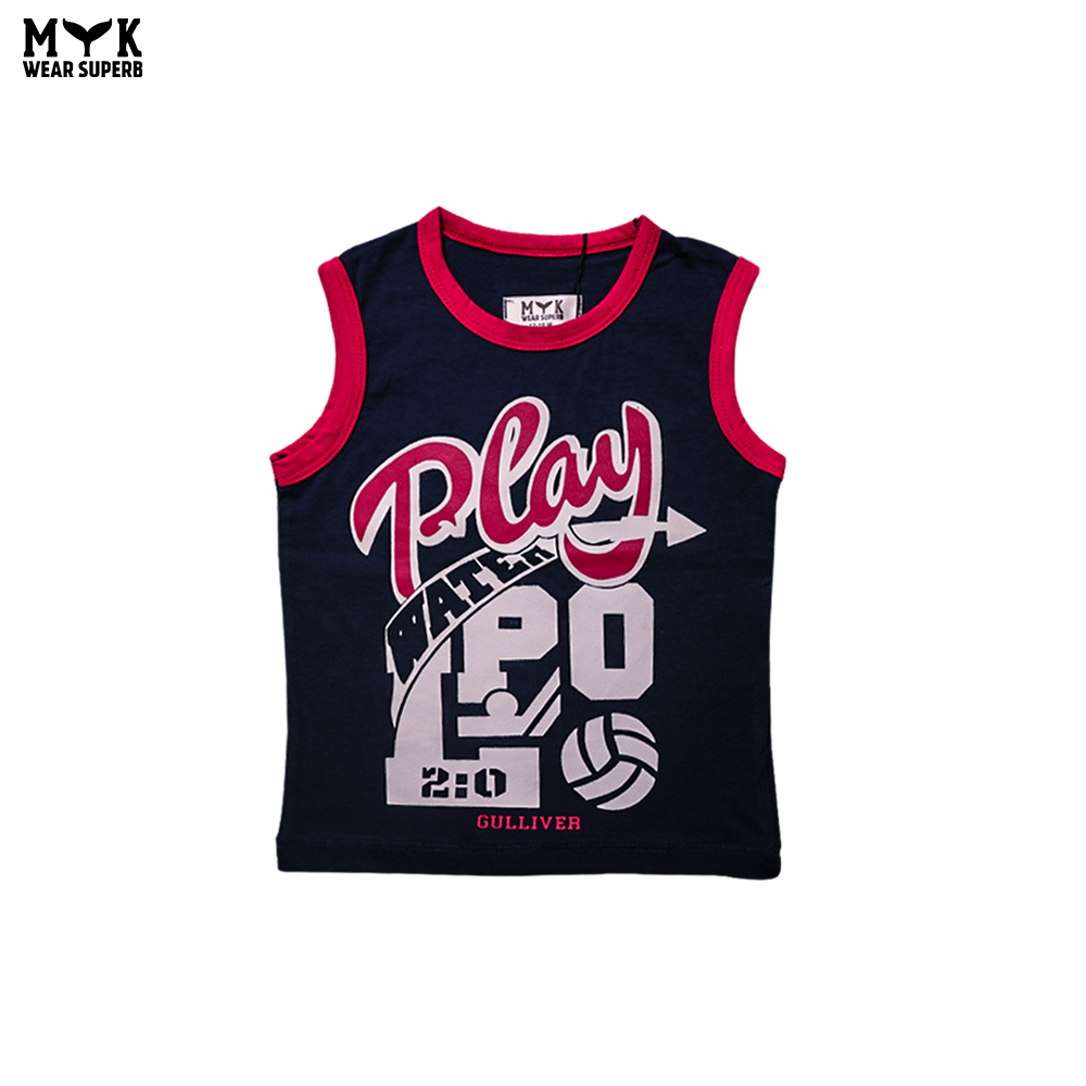 Play Water Polo Sleeveless Summer Set for Boys – Bold & Sporty