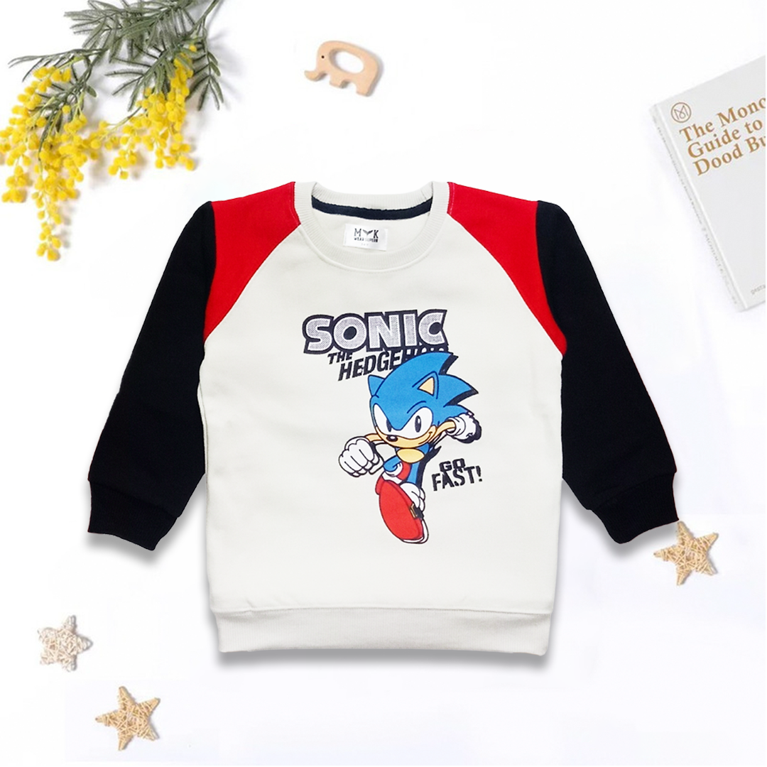 Sonic Kids Sweat Shirt Full Selves