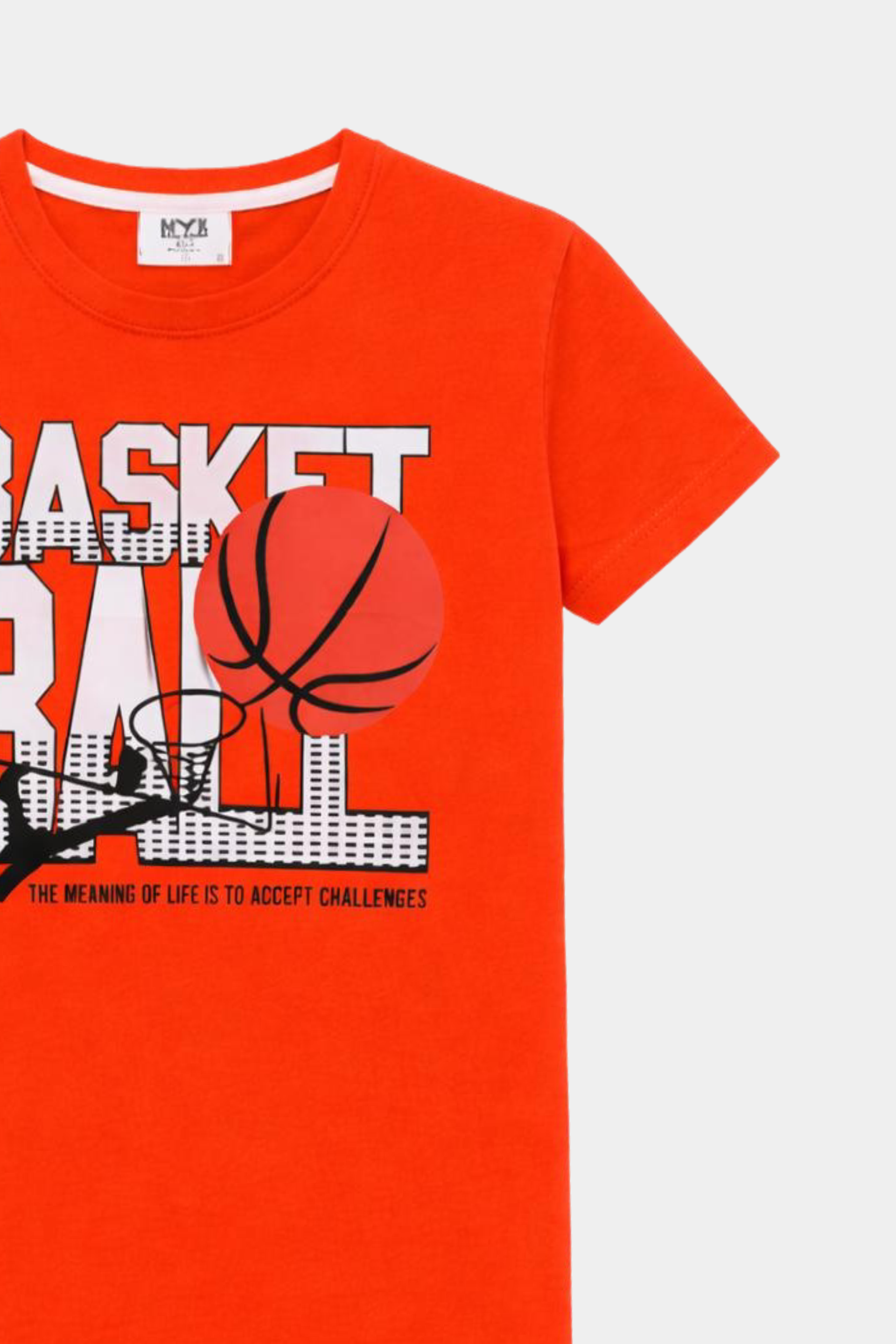 Basketball Champ" Boys' Summer Sports Co-Ord Set - MYK_Fatimas