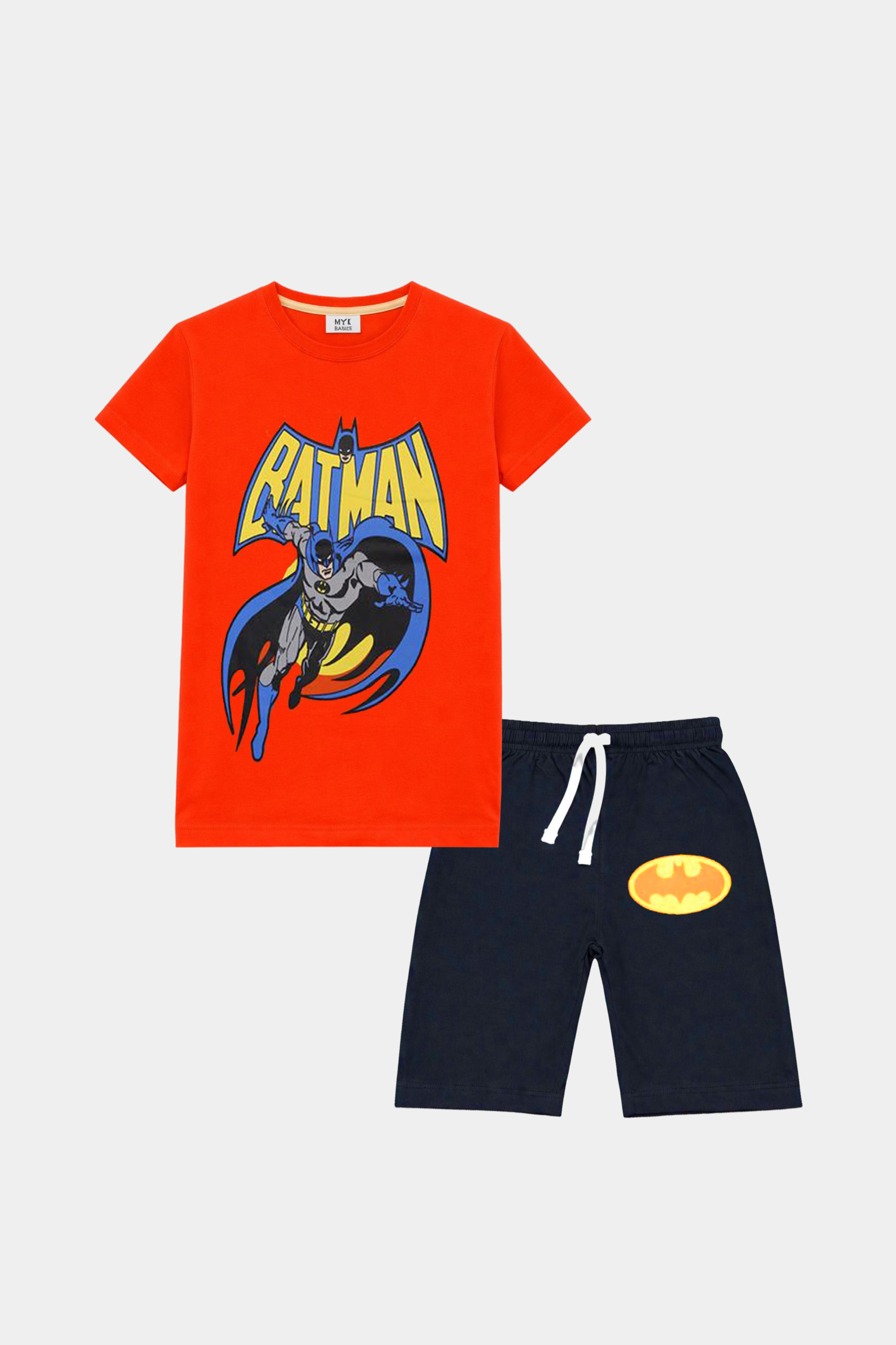 Batman Orange nicker Shirt - MYK_Fatimas