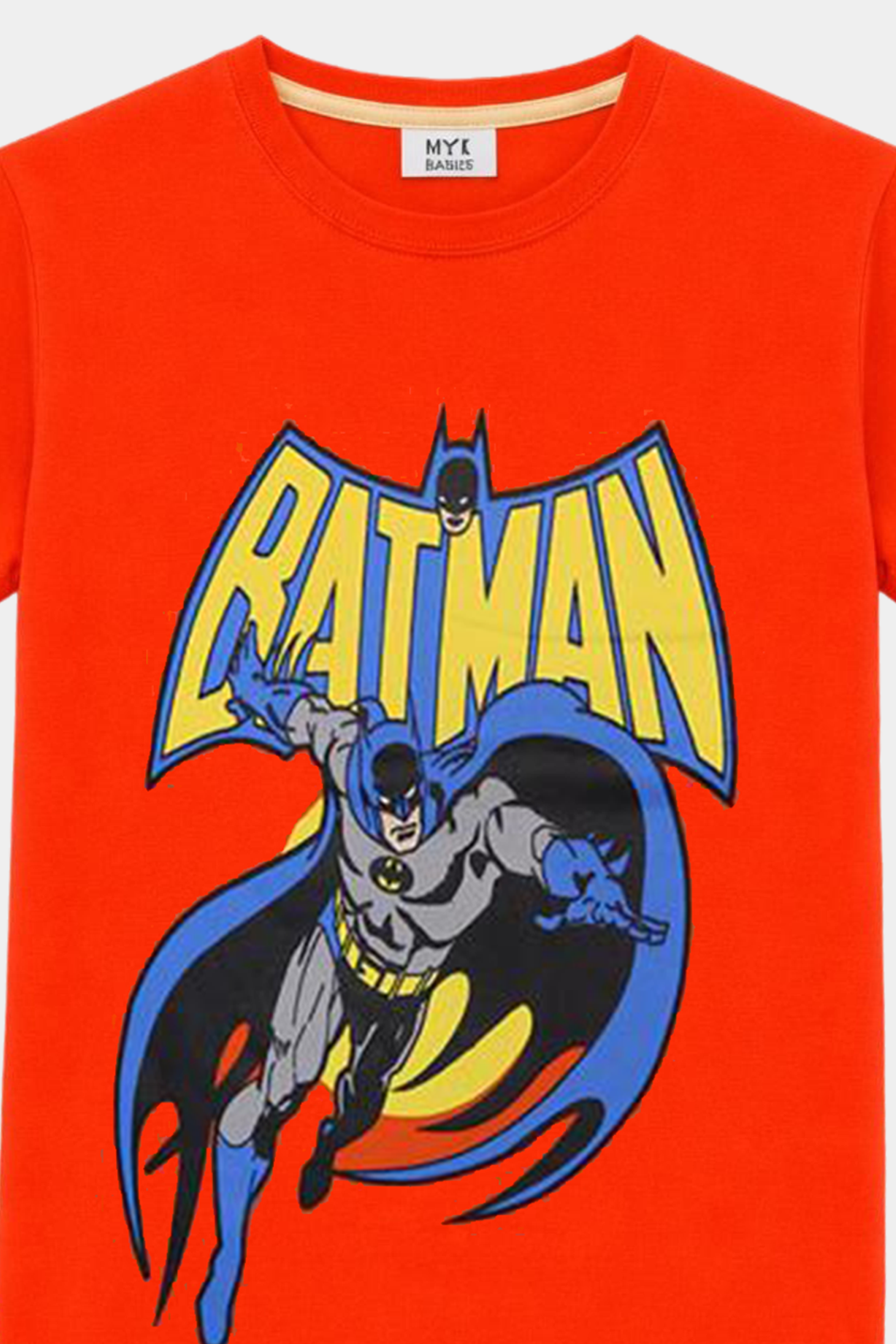 Batman Orange nicker Shirt - MYK_Fatimas