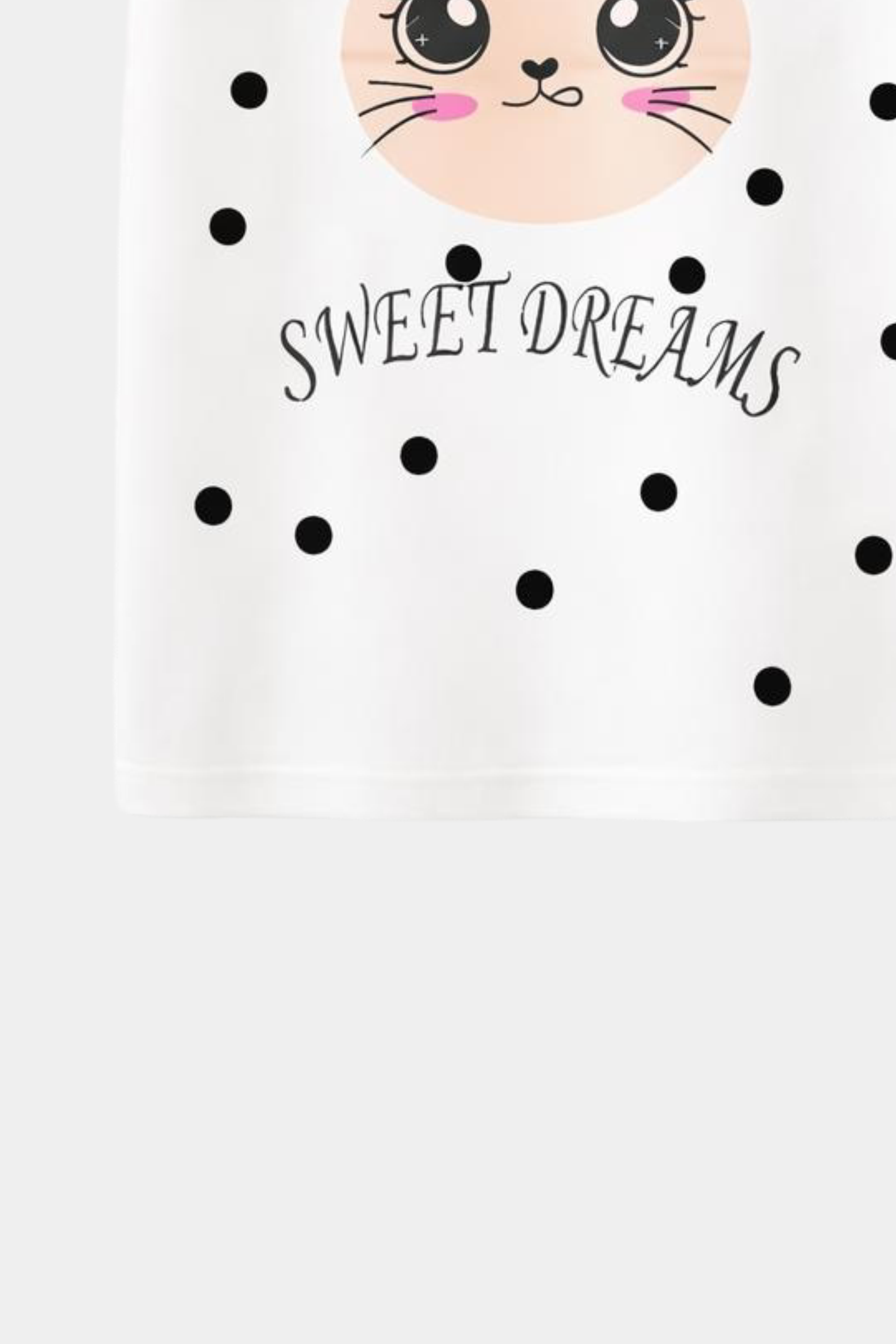 Sweet Dreams Summer Garment with Cute Cat Design by MYK - MYK_Fatimas