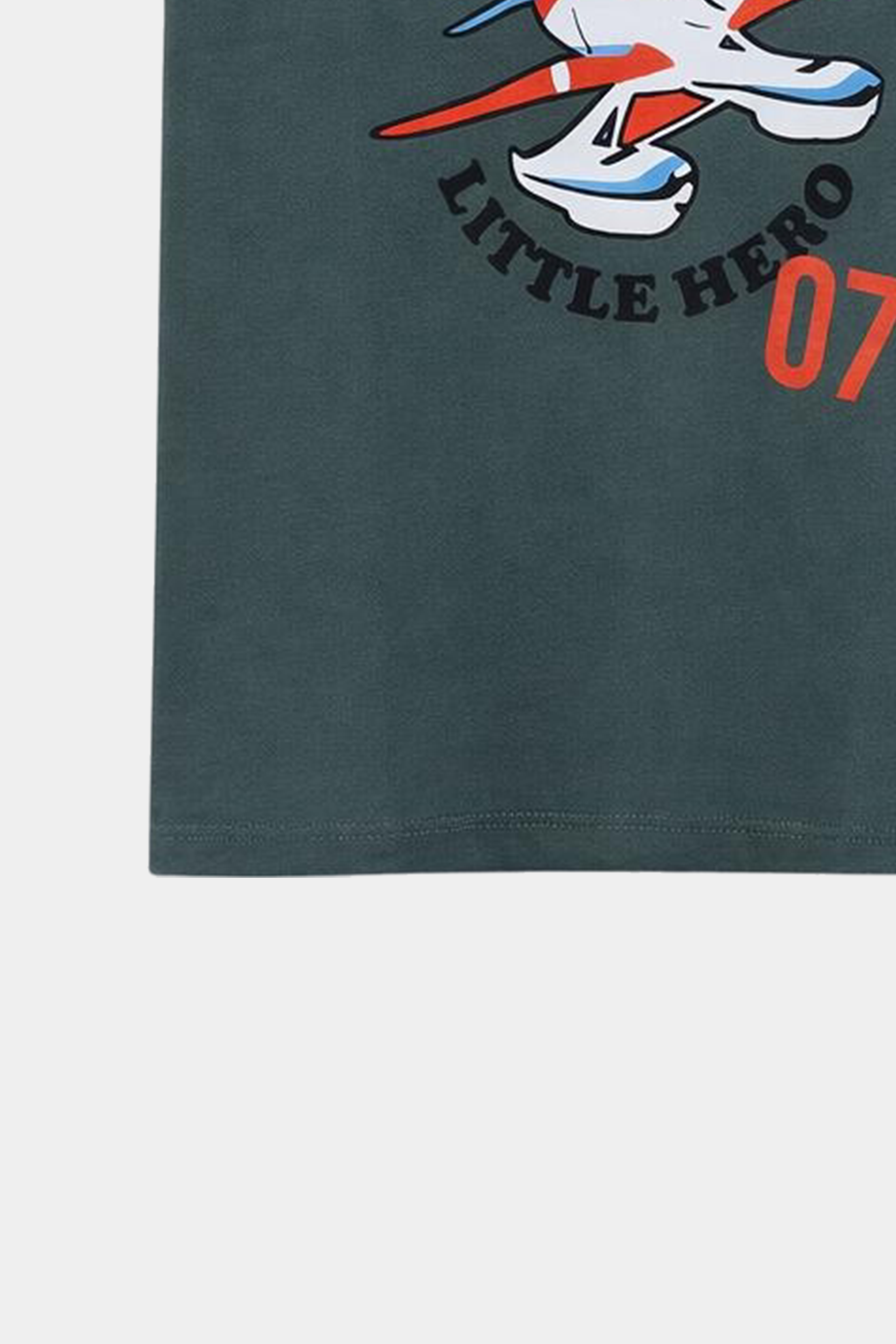 Daddy’s Little Hero Boys Summer Set – Airplane Print Tee with No. 07 Shorts - MYK_Fatimas