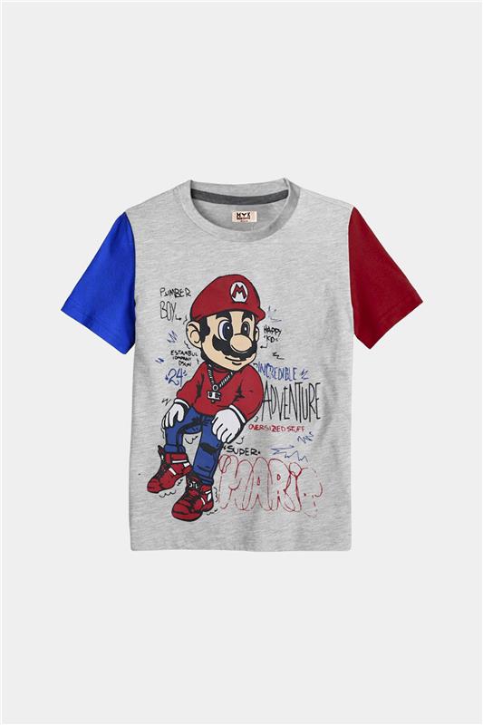 Super Mario White Nicker Shirt - MYK_Fatimas