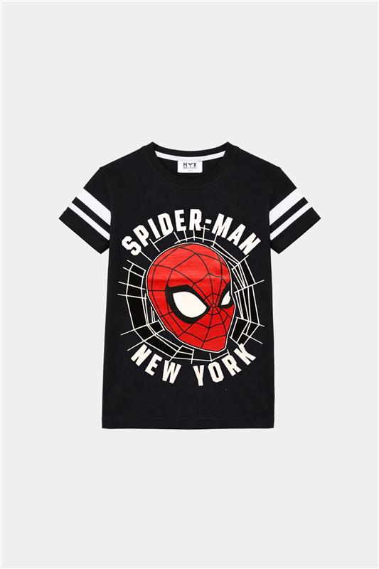 Spiderman New York T-Shirt & Striped Pajama Set - MYK_Fatimas