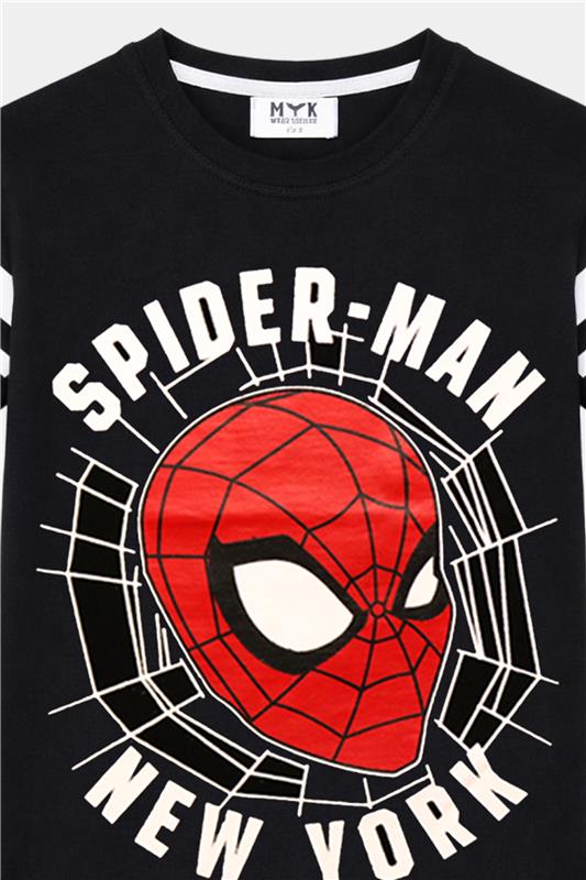 Spiderman New York T-Shirt & Striped Pajama Set - MYK_Fatimas