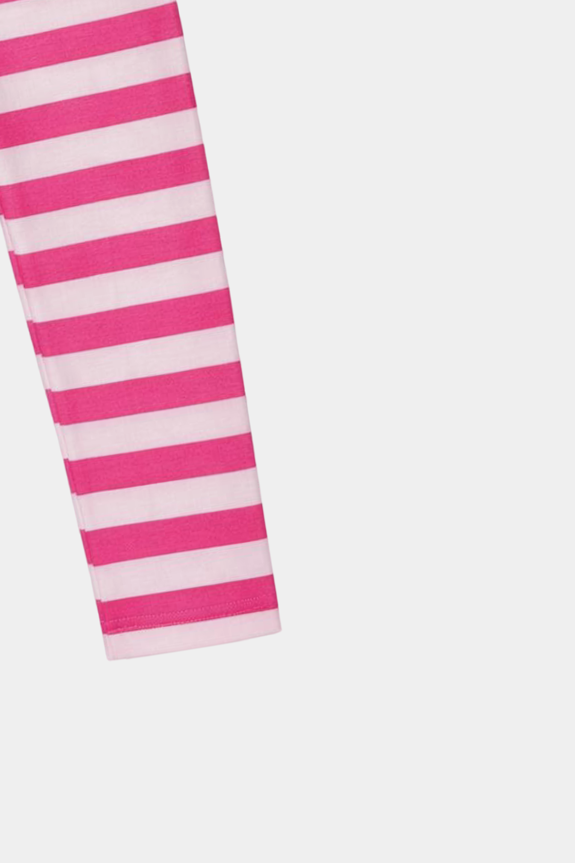 Girls' Pink & White Striped Summer Outfit - MYK_Fatimas