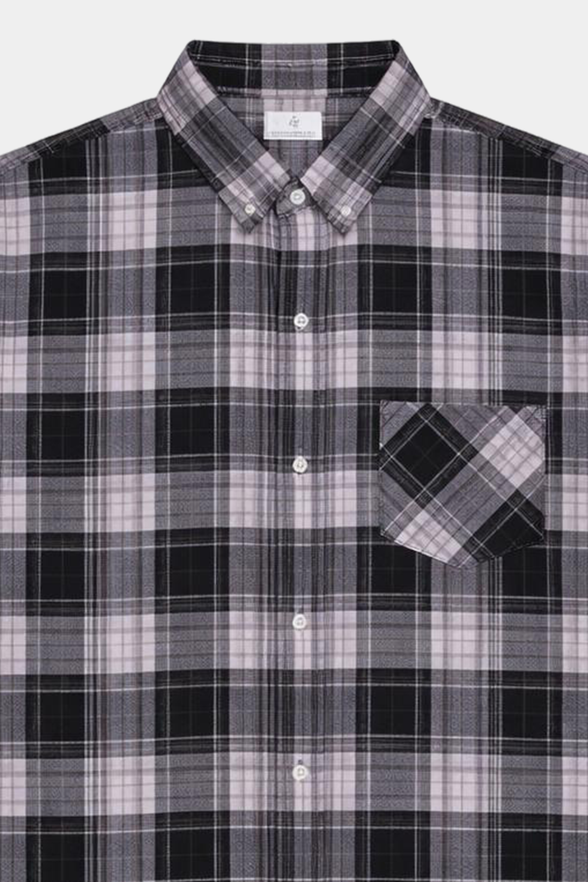 Boys’ Black & White Checkered Casual Shirt - MYK_Fatimas