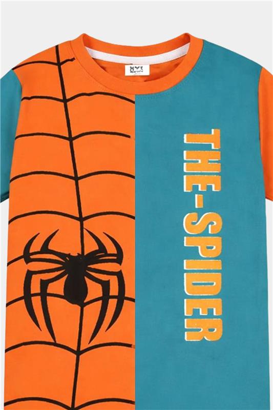 Boys’ “THE SPIDER” Polo Stuff Web Graphic Summer Set - MYK_Fatimas
