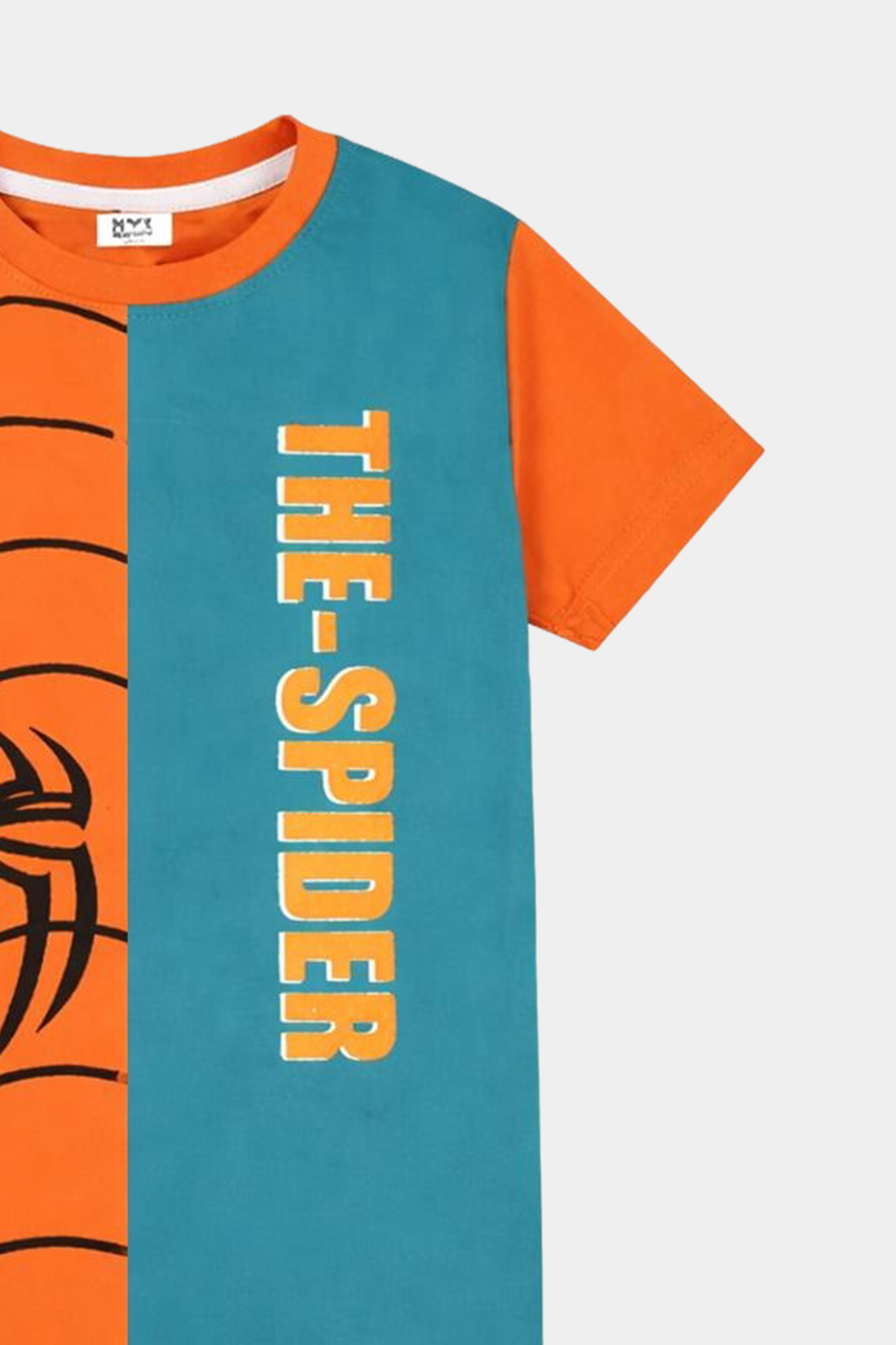 Boys’ “THE SPIDER” Polo Stuff Web Graphic Summer Set - MYK_Fatimas