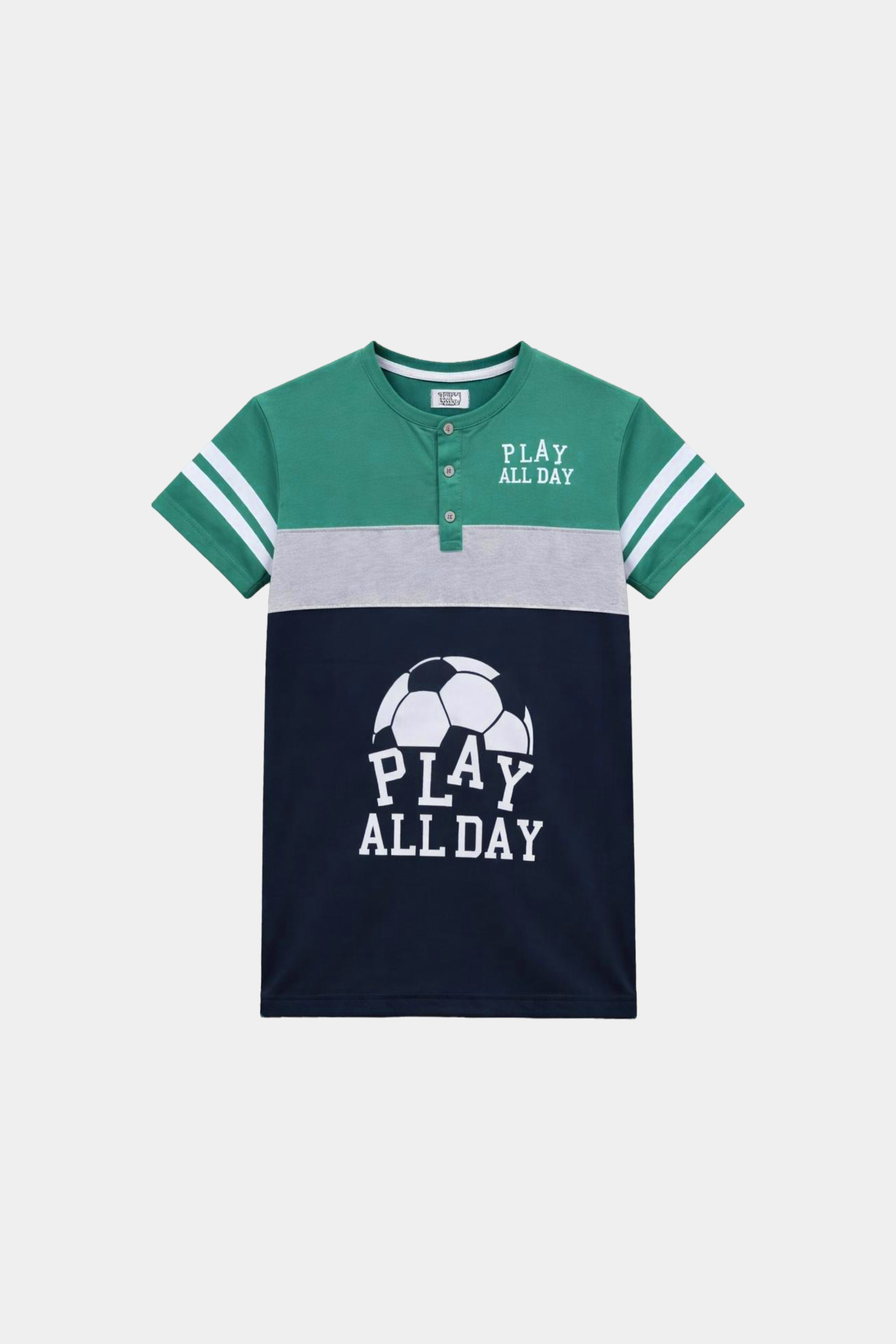 Play All Day Boys Cotton Summer Set – Sporty Colorblock Style - MYK_Fatimas