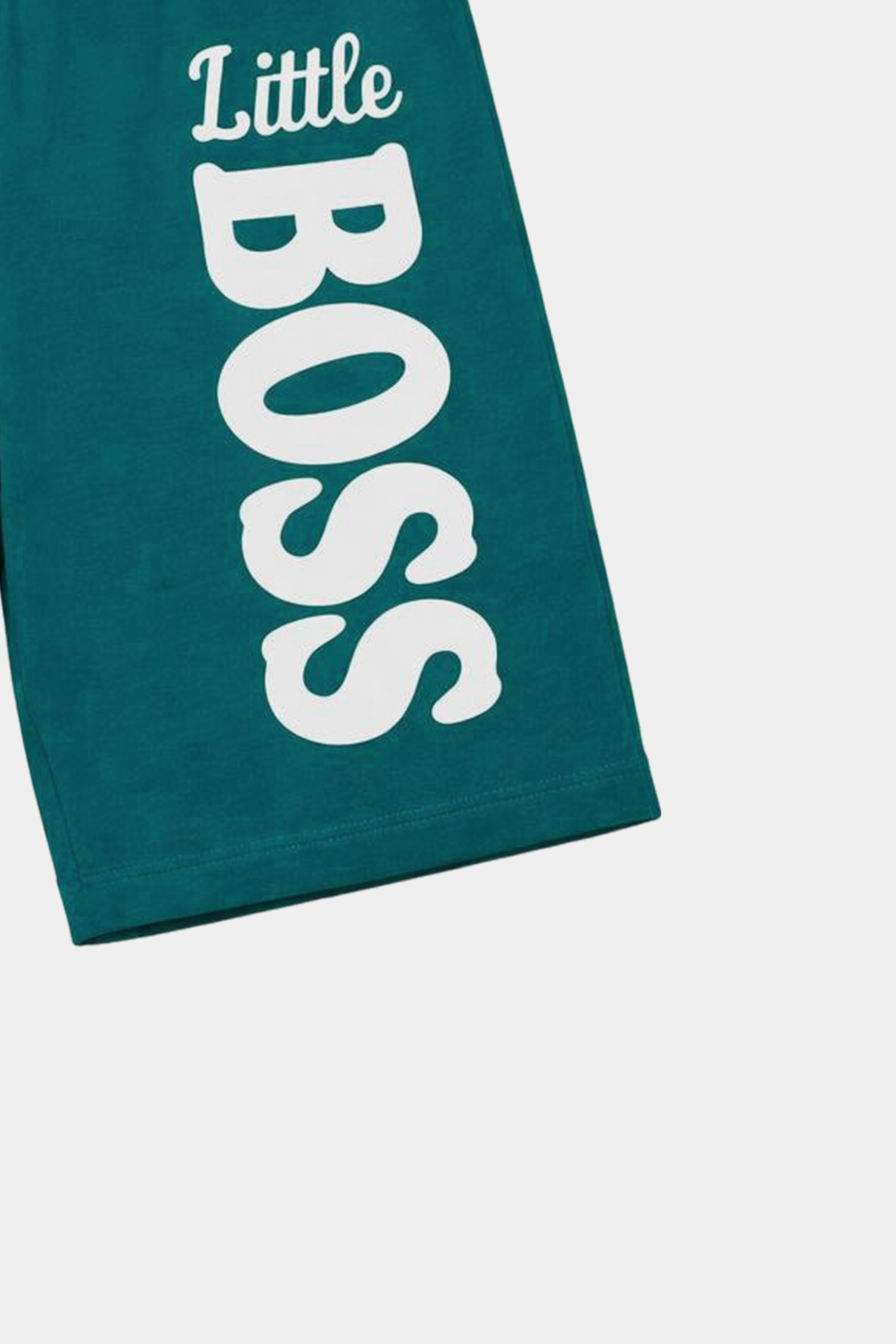 Little Boss Kids Summer T-Shirt & Shorts Set – Bold in Burnt Green - MYK_Fatimas