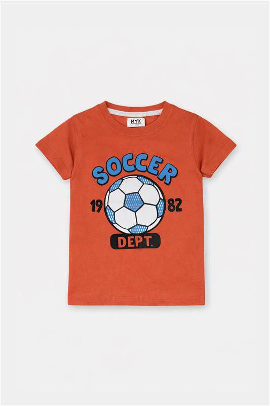 Soccer Dept. T-Shirt & Polka Shorts Set for Boys - MYK_Fatimas