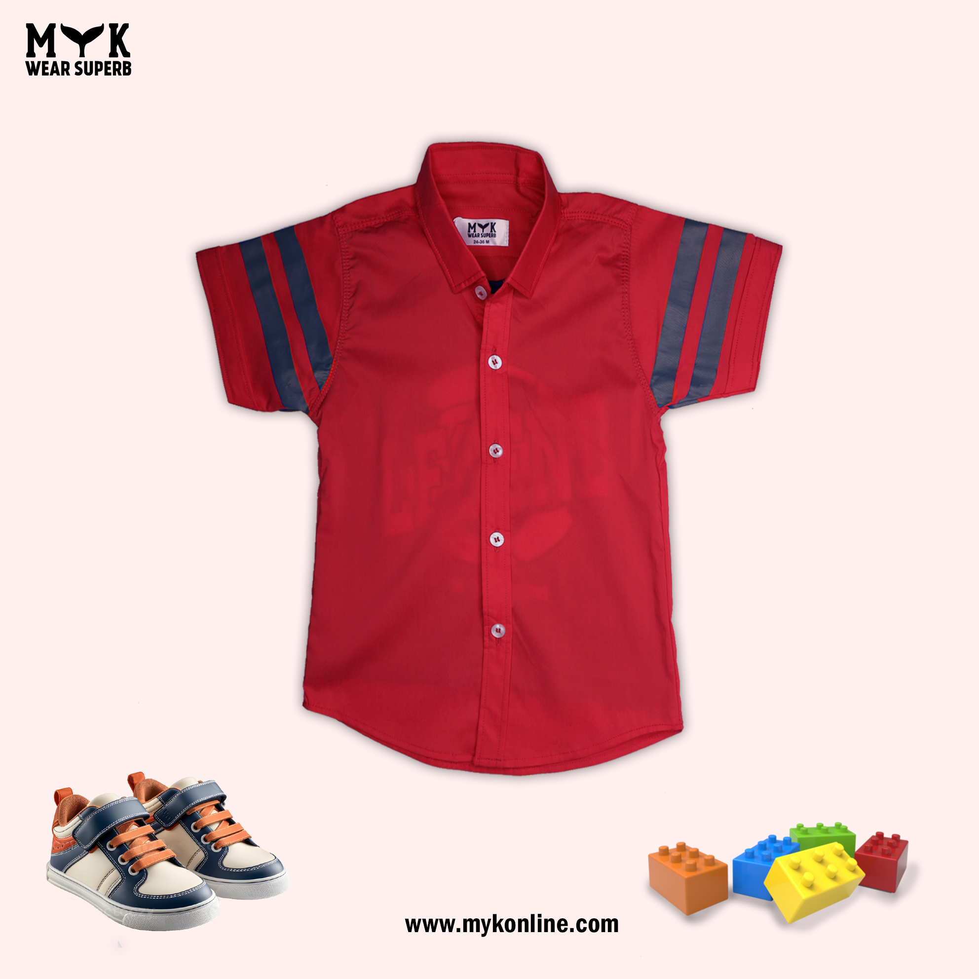 Boys' Summer Legend Shirt & Jacket Set - Stylish & Comfortable