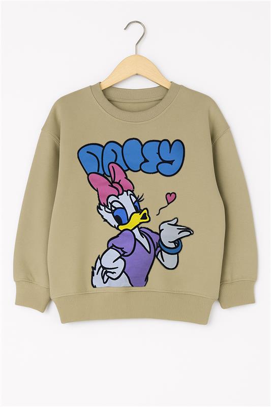 Kids Daisy Duck Printed Winter Tracksuit Set