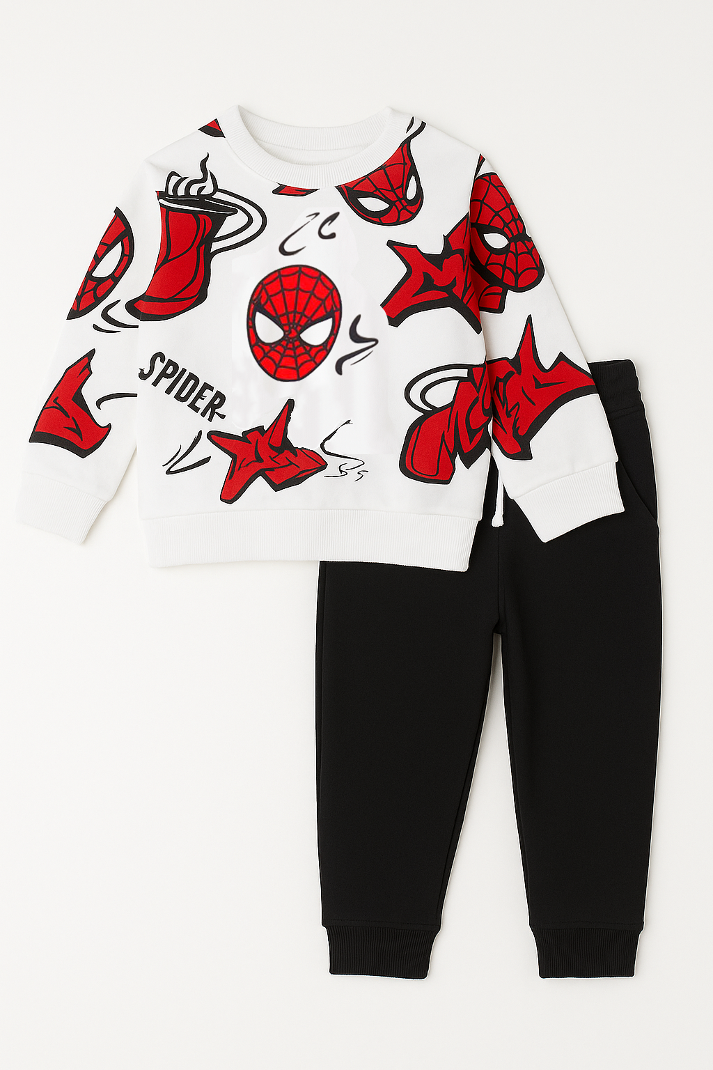 Spider-Man Printed Winter Tracksuit for Kids