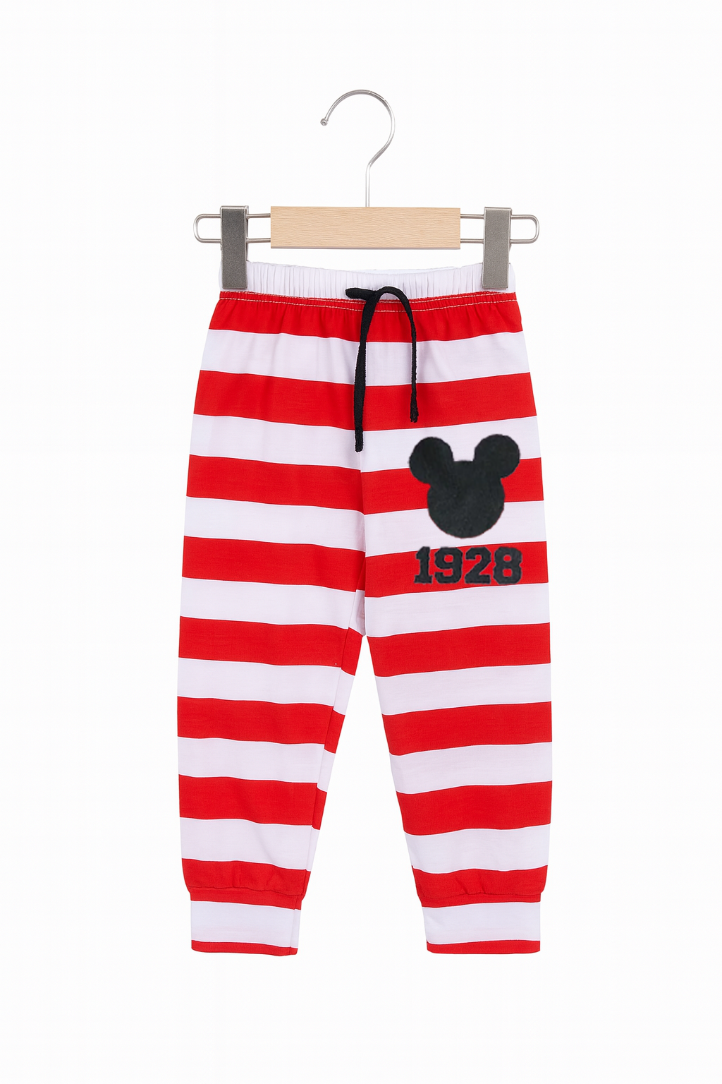 Mickey Blue Striped Summer Outfit for Kids
