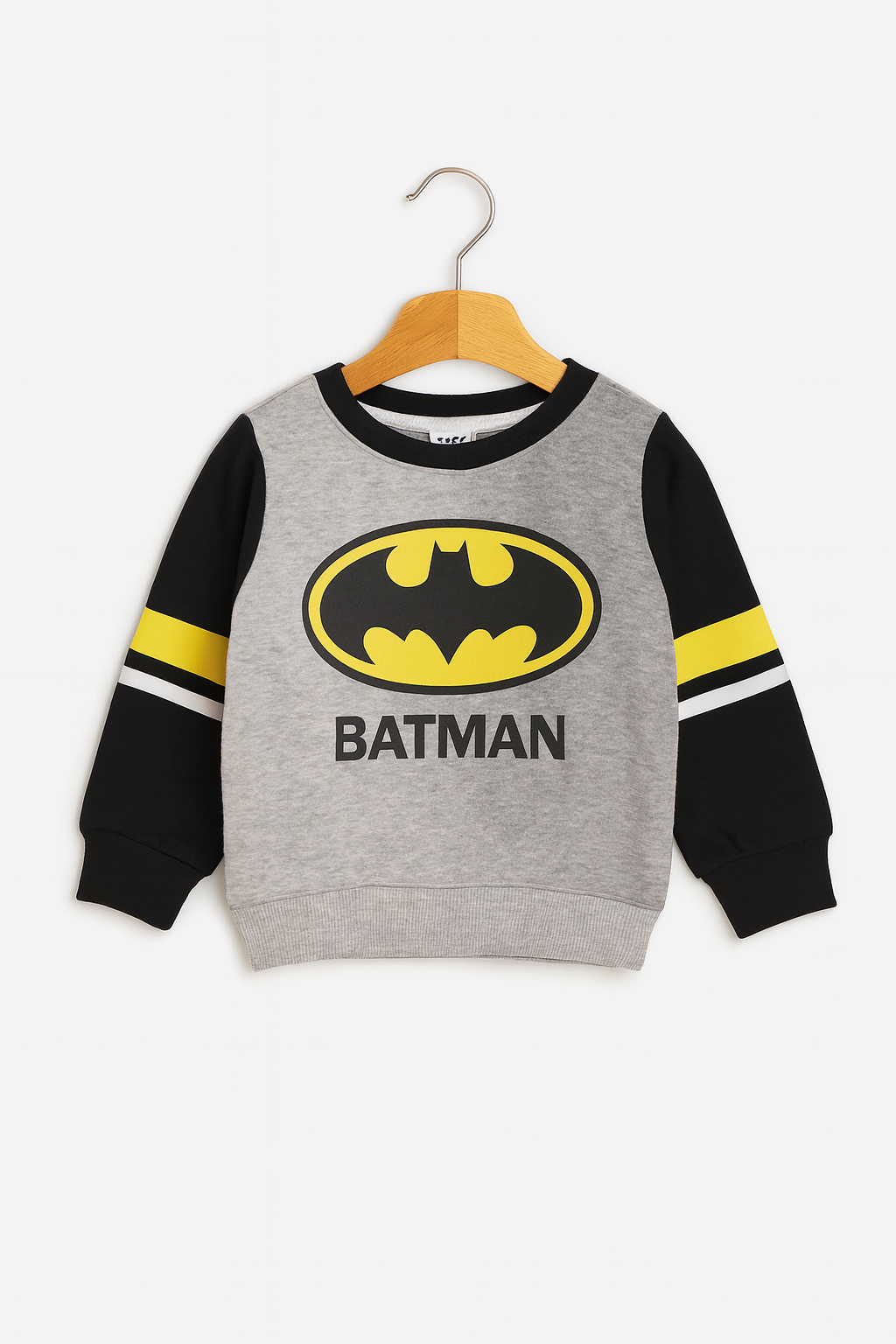Batman Fleece Tracksuit For kids Grey & Black With Dori Trouser Premium Quality Set