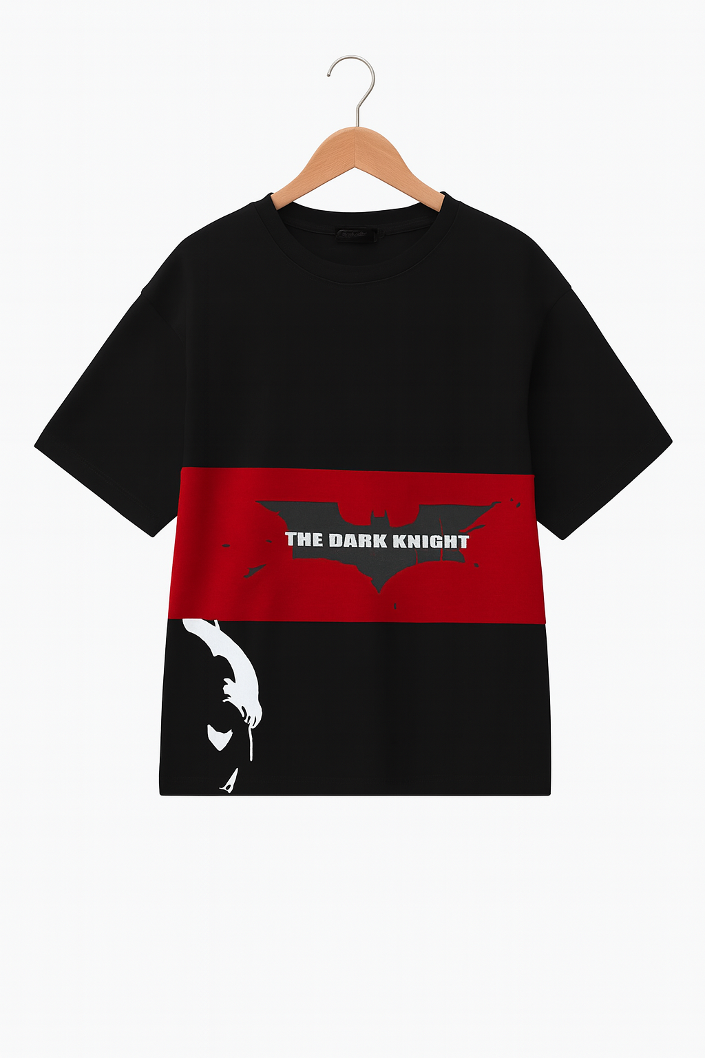 The Dark Knight Summer Set for Kids – Black & Red T-Shirt with Shorts