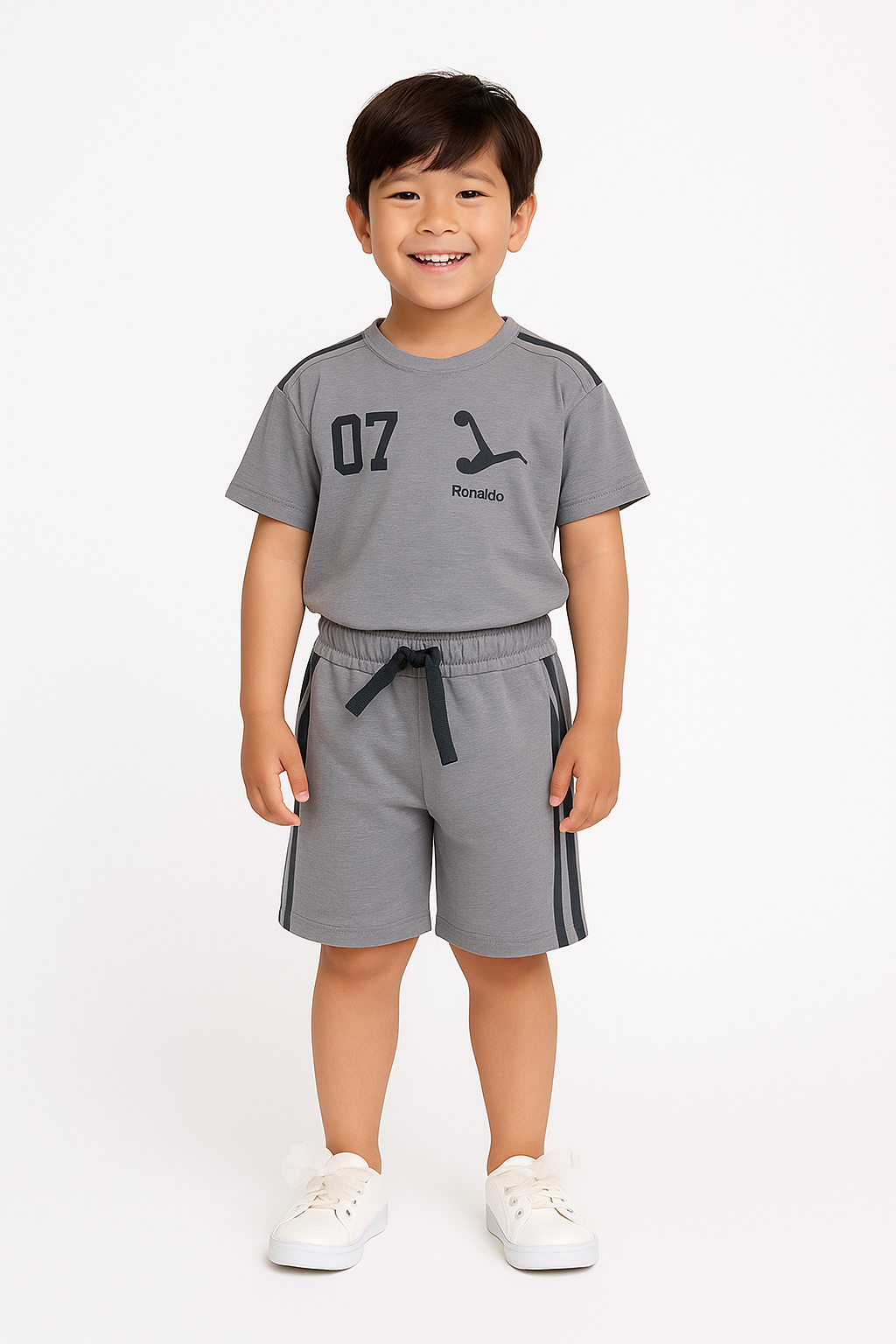 Ronaldo 07 Kids Activewear T-Shirt & Shorts Set – Game On!