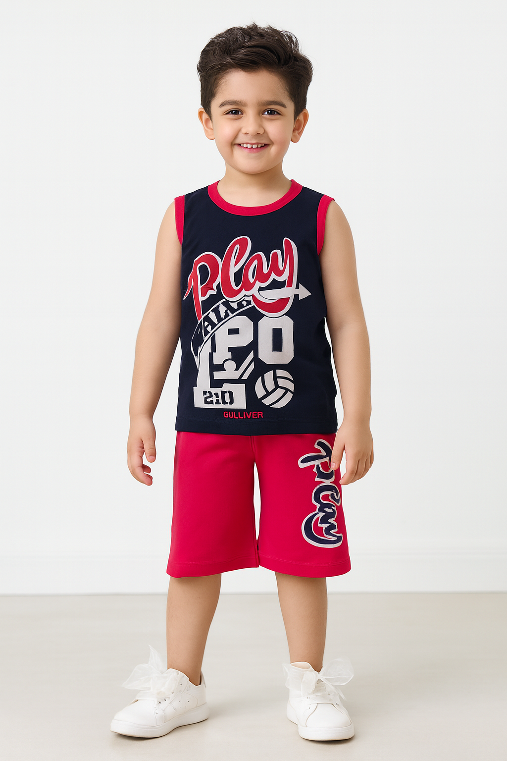 Play Water Polo Sleeveless Summer Set for Boys – Bold & Sporty