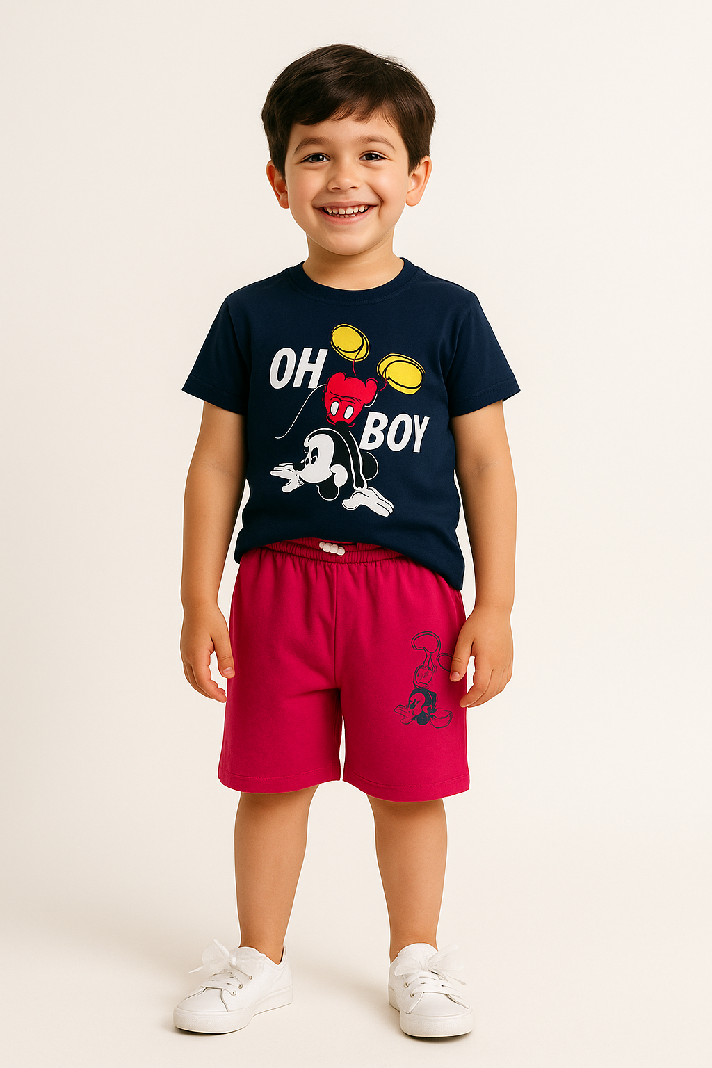 Boys' Mickey Mouse "Oh Boy" Summer Set