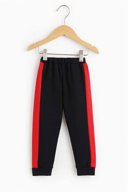 Mama's Boy Fleece Sweatshirt and Trouser Premium Quality Red and Black For Kids