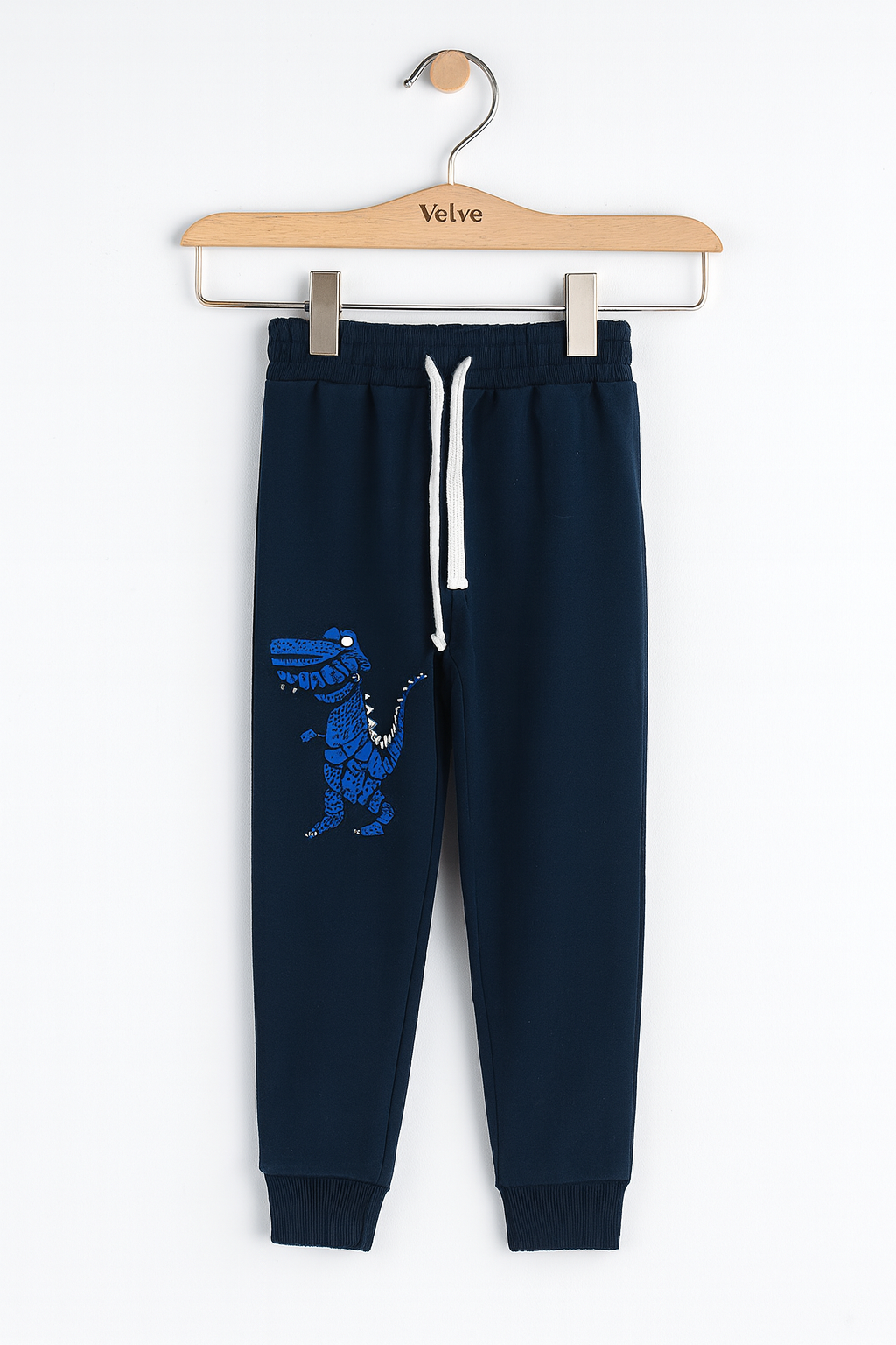 Toddler Baby Boy Grey Dinosaur Sweatshirt  Long Sleeve Pullover With Navy Blue Pocket Trouser