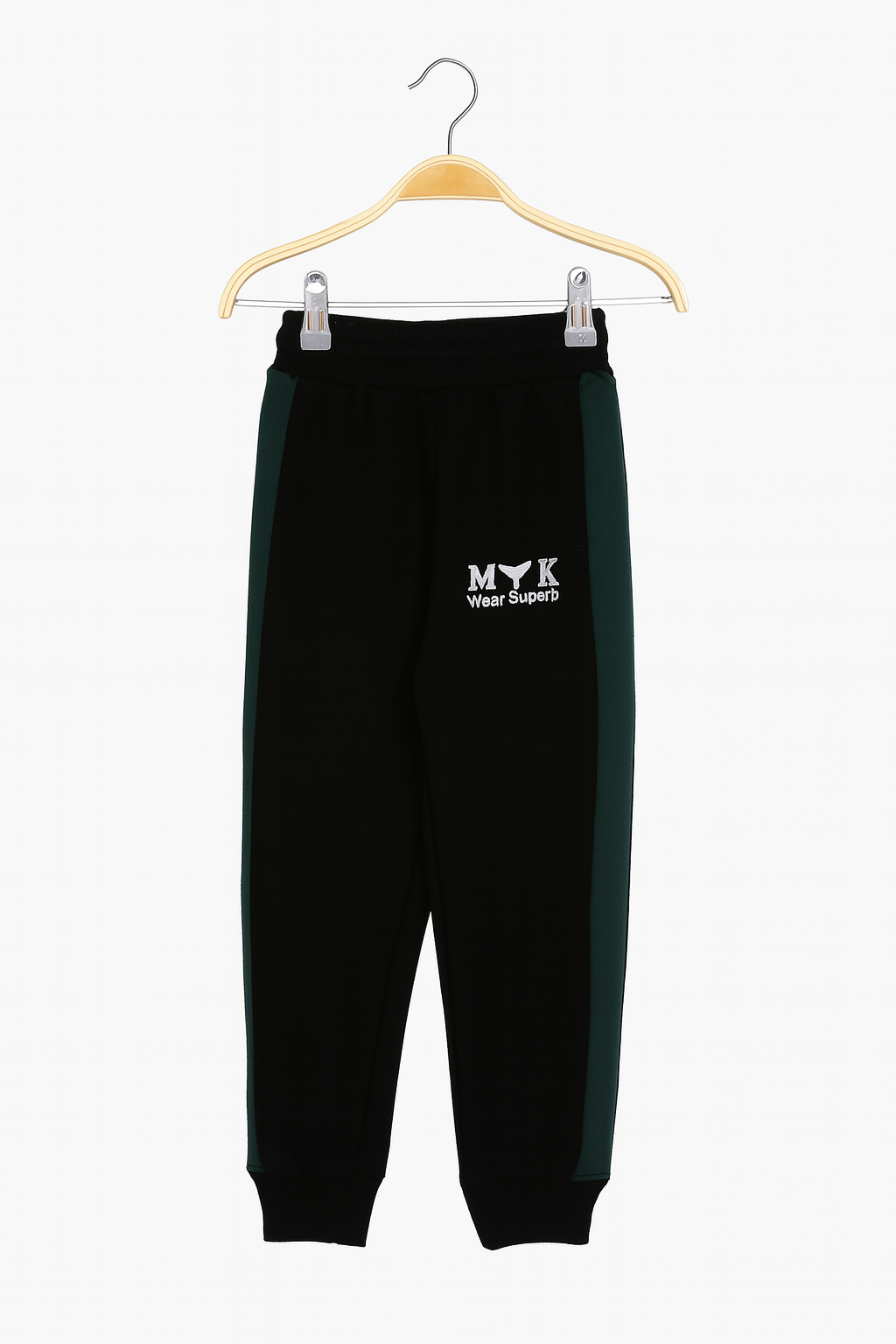 Baby Boy MYK Green Hoodie With Black Trouser Imported