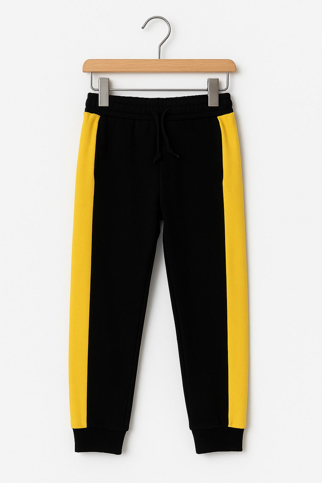 Baby Slogan Graphic Elbow Patch Colorblock Hoodie & Sweatpants
