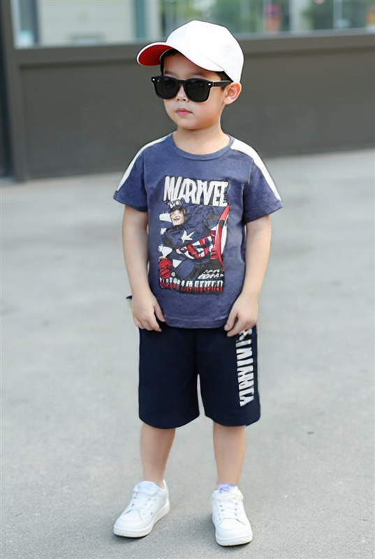 Marvel Captain America Super Soldier Kids Summer Set
