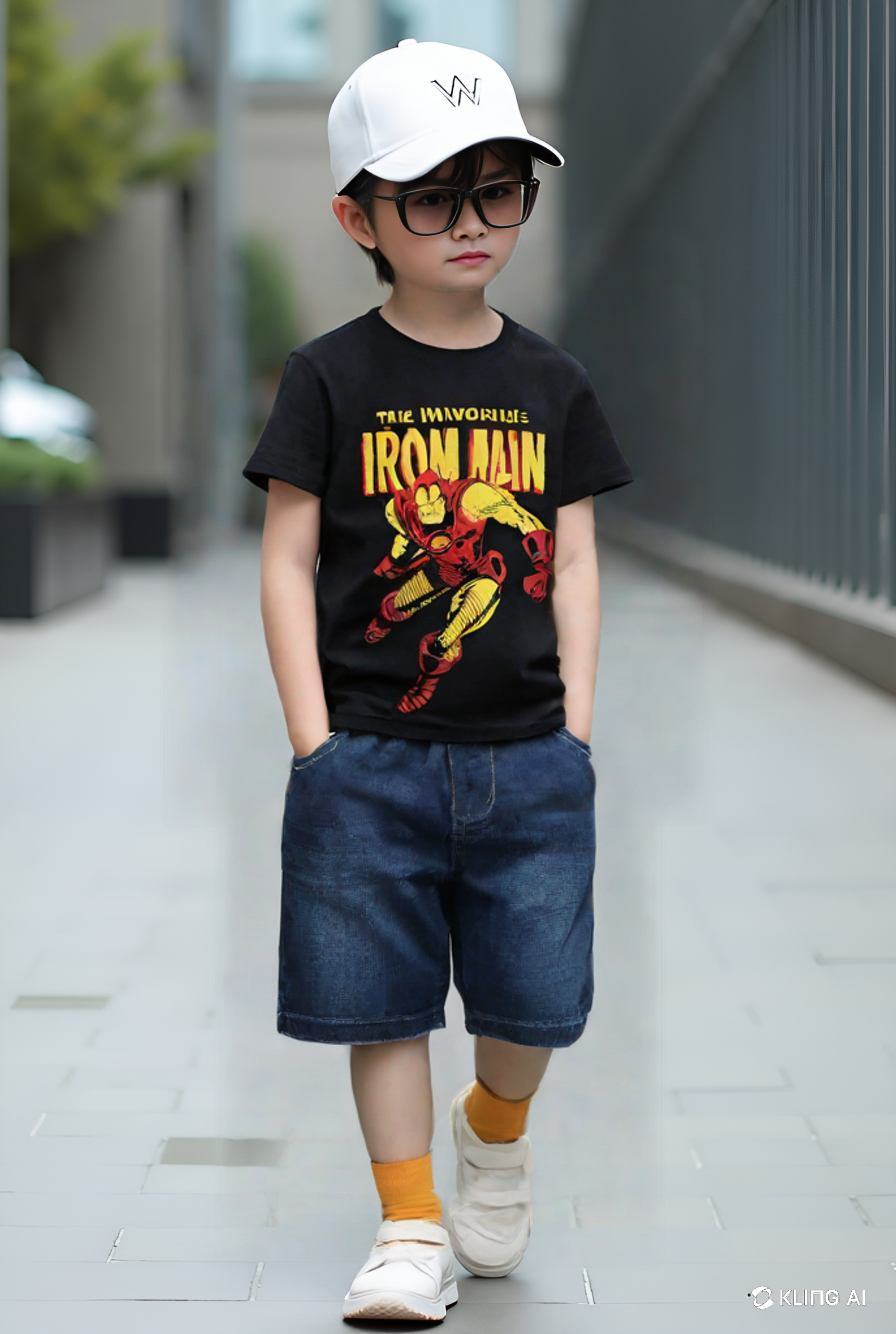 Iron Man Graphic T-Shirt for Boys