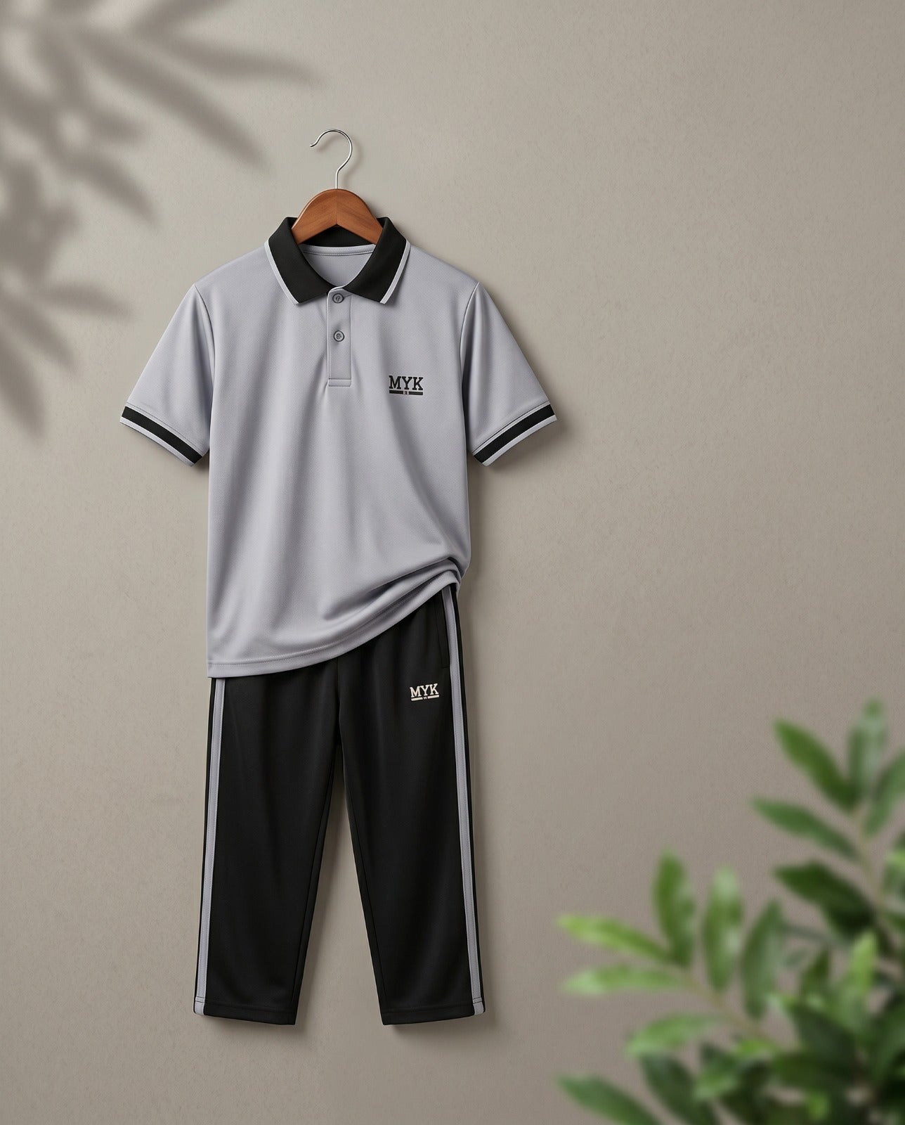 Kids Grey Tracksuit – Stylish Boys Casual Wear - MYK_Fatimas