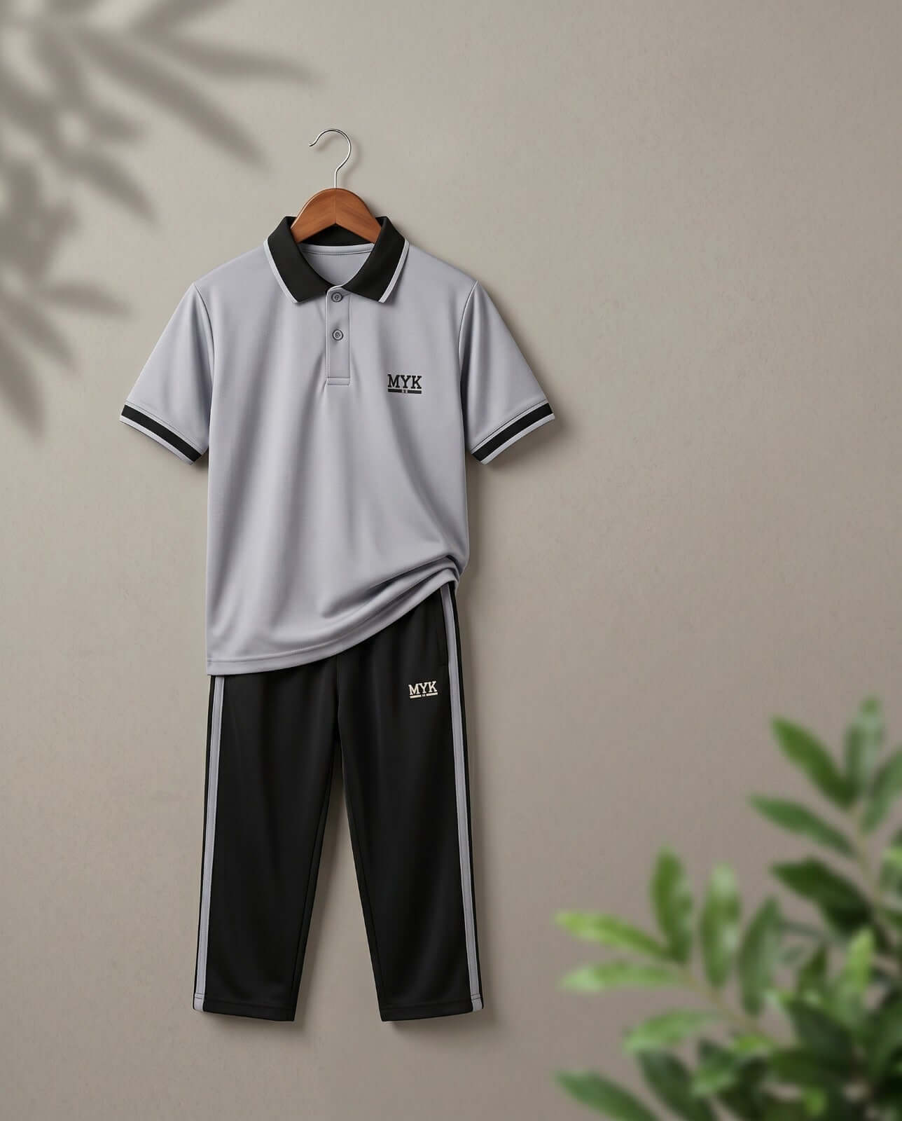 Kids Grey Tracksuit – Stylish Boys Casual Wear - MYK_Fatimas