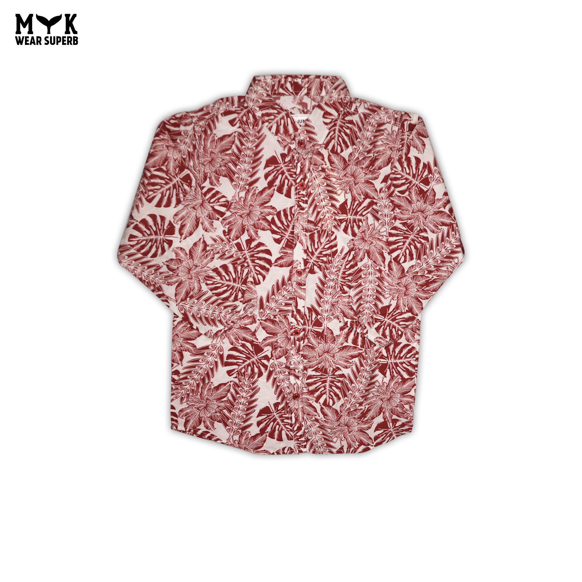 Tropical Leaf Print Summer Set