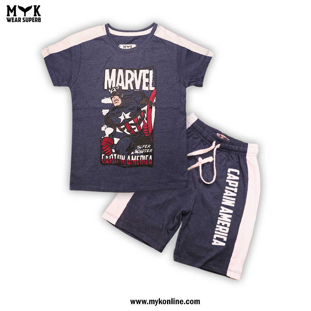 Marvel Captain America Super Soldier Kids Summer Set